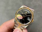 MKS Factory Tudor Date-Day 76213-62483-BK 35mm Half Gold Black Dial - Image 3