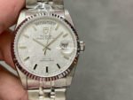 MKS Factory Tudor Date-Day 76214-0009 35mm Full Steel Silver Dial