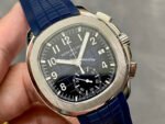 MMA Factory Patek Philippe Aquanaut 42.2mm 5968A-001 Blue Rubber Strap Blue Dial - Image 2