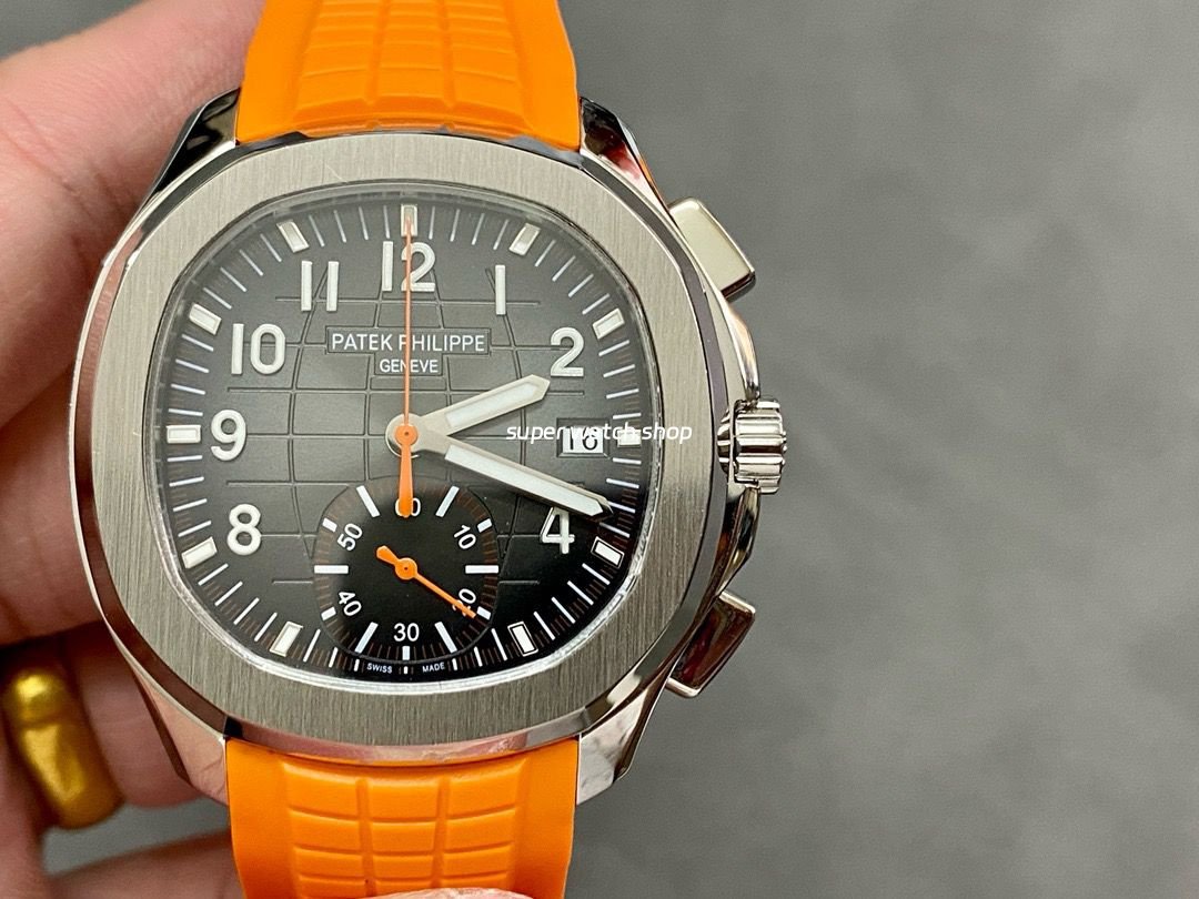 MMA-Factory-Patek-Philippe-Aquanaut-42.2mm-5968A-001-Orange-Rubber-Strap-Black-Dial-2.jpg MMA Factory Patek Philippe Aquanaut 42.2mm 5968A-001 Orange Rubber Strap Black Dial - Image 1