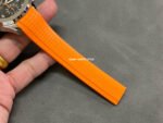 MMA Factory Patek Philippe Aquanaut 42.2mm 5968A-001 Orange Rubber Strap Black Dial - Image 9