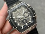 MS Factory Hublot Spirit of Big Bang 642.NM.0170.RX 42mm Titanium Rubber Strap Skeletonized Dial - Image 2