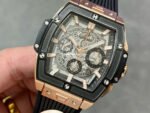 MS Factory Hublot Spirit of Big Bang 642.OM.0180.RX 42mm Rose Gold Rubber Strap Skeletonized Dial - Image 3