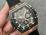 MS Factory Hublot Spirit of Big Bang 642.OM.0180.RX 42mm Rose Gold Rubber Strap Skeletonized Dial - Image 2