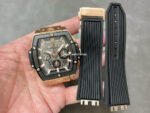 MS Factory Hublot Spirit of Big Bang 642.OM.0180.RX 42mm Rose Gold Rubber Strap Skeletonized Dial - Image 9