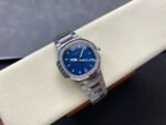 MS Factory Patek Philippe Nautilus 7118/1200A-001 35.2mm Diamond Bezel Full Steel Blue Dial - Image 4