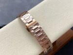 MS Factory Patek Philippe Nautilus 7118/1R-010 35.2mm Full Rose Gold Champagne Dial - Image 8