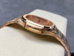MS Factory Patek Philippe Nautilus 7118/1R-010 35.2mm Full Rose Gold Champagne Dial - Image 5