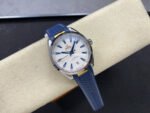 N1 Factory Omega Seamaster Aqua Terra Master Co-Axial Chronometer 220.12.41.21.02.004 41.5mm Steel Rubber Strap White Dial - Image 4