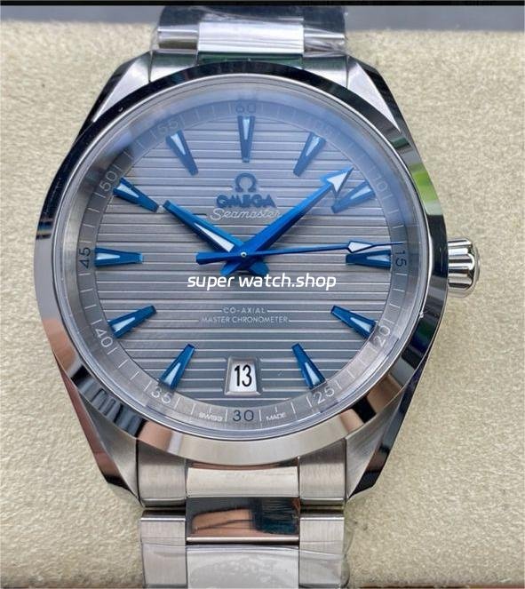 N1-Factory-Omega-Seamaster-Aqua-Terra-Master-Co-Axial-Chronometer-220.10.41.21-3-4.jpg N1 Factory Omega Seamaster Aqua Terra Master Co-Axial Chronometer 220.10.41.21.06.001 41.5mm Full Steel Grey Dial - Image 1