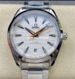 N1 Factory Omega Seamaster Aqua Terra Master Co-Axial Chronometer 220.10.41.21.02.001 41.5mm Full Steel White Dial