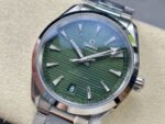 N1 Factory Omega Seamaster Aqua Terra Master Co-Axial Chronometer 220.10.41.21.10.001 41.5mm Full Steel Green Dial - Image 3