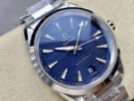 N1 Factory Omega Seamaster Aqua Terra Master Co-Axial Chronometer 220.10.41.21.03.004 41.5mm Full Steel Blue Dial - Image 2