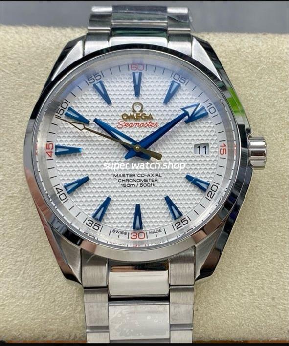 N1-Factory-Omega-Seamaster-Aqua-Terra-Master-Co-Axial-Chronometer-41.5mm-Full-Steel-White-Dial-8.jpg N1 Factory Omega Seamaster Aqua Terra Master Co-Axial Chronometer 41.5mm Full Steel White Dial - Image 1