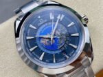 N1 Factory Omega Seamaster Aqua Terra World Time 220.10.43.22.03.001 43mm Full Steel Blue Dial - Image 2