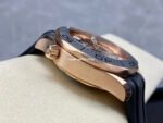 N1 Factory Omega Seamaster Diver 300M Co-Axial Chronometer Chronograph 210.62.44.51.01.001 44mm Rose Gold Black Rubber Strap Black Dial - Image 5