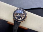 N1 Factory Omega Seamaster Diver 300M Co-Axial Chronometer Chronograph 210.62.44.51.01.001 44mm Rose Gold Black Rubber Strap Black Dial - Image 4