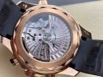 N1 Factory Omega Seamaster Diver 300M Co-Axial Chronometer Chronograph 210.62.44.51.01.001 44mm Rose Gold Black Rubber Strap Black Dial - Image 7