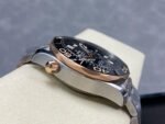 N1 Factory Omega Seamaster Diver 300M Co-Axial Chronometer Chronograph 210.22.44.51.01.001 44mm Full Steel&Rose Gold Strap Black Dial - Image 6
