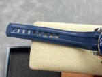 N1 Factory Omega Seamaster Diver 300M Co-Axial Chronometer Chronograph 210.30.44.51.03.001 44mm Steel Blue Rubber Strap Blue Dial - Image 9