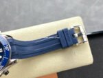 N1 Factory Omega Seamaster Diver 300M Co-Axial Chronometer Chronograph 210.30.44.51.03.001 44mm Steel Blue Rubber Strap Blue Dial - Image 8