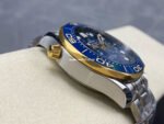 N1 Factory Omega Seamaster Diver 300M Co-Axial Chronometer Chronograph 210.20.44.51.03.001 44mm Full Steel&Gold Strap Blue Dial - Image 6