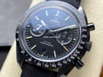 N1 Factory Omega Speedmaster Dark Side Of The Moon 311.92.44.51.01.003 44.25mm Ceramic Canvas Strap Black Dial - Image 3