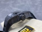 NEW Factory Richard Mille RM055 Abu Dhabi 42.7mm Carbon Fiber Black Rubber Strap Skeletonized Black Dial - Image 6