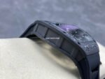 NEW Factory Richard Mille RM055 Abu Dhabi 42.7mm Carbon Fiber Black Rubber Strap Skeletonized Black Dial - Image 5