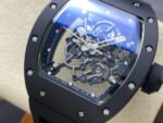 NEW Factory Richard Mille RM055 Bubba Watson 42.7mm Ceramic Black Rubber Strap Skeletonized Black Dial - Image 3