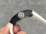 NEW Factory Richard Mille RM055 Bubba Watson 42.7mm Ceramic White Rubber Strap Skeletonized White Dial - Image 6