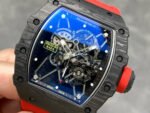 NEW Factory Richard Mille RM35-01 Rafael Nadal 43mm Carbon Fiber Rubber Strap Skeletonized Dial - Image 3