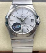 OM+ Factory Omega Constellation Men 123.10.38.21.02.001 38mm Full Steel Silver Dial