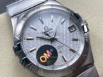 OM+ Factory Omega Constellation Men 123.10.38.21.02.004 38mm Full Steel Silver Dial - Image 2