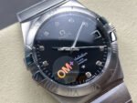 OM+ Factory Omega Constellation Men 123.10.38.21.51.00 38mm Full Steel Diamond Black Dial - Image 2