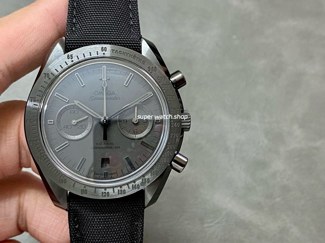 OM-Factory-Omega-Speedmaster-Dark-Side-Of-The-Moon-311.92.44.51.01.005-44.25mm-Ceramic-Textile-St-9.jpg OM Factory Omega Speedmaster Dark Side Of The Moon 311.92.44.51.01.005 44.25mm Ceramic Textile Strap Black Dial - Image 1