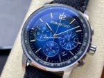 OMF Factory Audemars Piguet Code 11.59 26393BC.OO.A002KB.01 41mm Steel Canvas Strap Blue Dial - Image 3