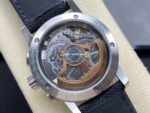OMF Factory Audemars Piguet Code 11.59 26393BC.OO.A002KB.02 41mm Steel Canvas Strap Diamond Baguette Black Dial - Image 7