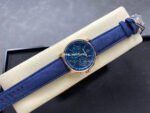 OMF Factory Audemars Piguet Code 11.59 26393OR.OO.A027KB.01 41mm Rose Gold Canvas Strap Blue Dial - Image 4
