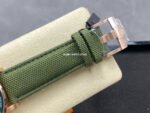 OMF Factory Audemars Piguet Code 11.59 26393OR.OO.A056KB.01 41mm Rose Gold Canvas Strap Lines Green Dial - Image 8