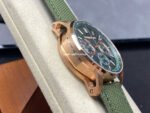 OMF Factory Audemars Piguet Code 11.59 26393OR.OO.A056KB.01 41mm Rose Gold Canvas Strap Lines Green Dial - Image 5