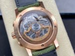 OMF Factory Audemars Piguet Code 11.59 26393OR.OO.A056KB.01 41mm Rose Gold Canvas Strap Lines Green Dial - Image 7