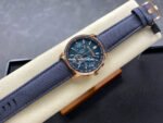 OMF Factory Audemars Piguet Code 11.59 26393OR.OO.A348KB.01 41mm Rose Gold Canvas Strap Lines Blue Dial - Image 4