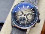 OMF Factory Audemars Piguet Code 11.59 26393QT.OO.A064KB.01 41mm Steel Canvas Strap Brown Dial - Image 3