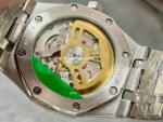OMF Factory Frosted Audemars Piguet Royal Oak 15500ST.OO.1220ST.03 41mm Full Frosted Steel Silver Dial - Image 7