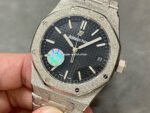 OMF Factory Frosted Audemars Piguet Royal Oak 15500ST.OO.1220ST.03 41mm Full Frosted Steel Silver Dial - Image 3