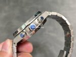 OMF Factory Frosted Audemars Piguet Royal Oak Chronograph 26240BC.GG.1224BC.02 41mm Silver Eye Black Dial - Image 6
