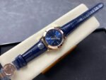 PP+ Factory Patek Philippe Annual Calendar 5396R-015 Rose Gold Baguette Blue Dial - Image 4