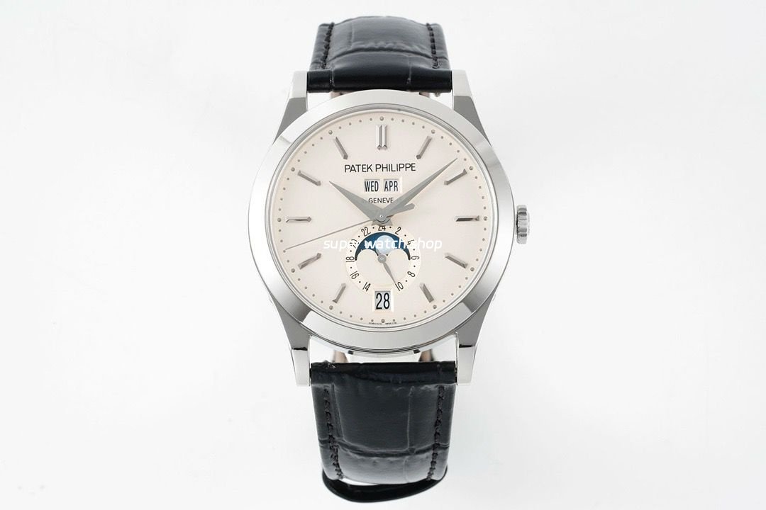 PPF-Factory-Patek-Philippe-Annual-Calendar-5396G-011-38mm-White-Gold-Leather-Strap-Silver-Dial-6.jpg PPF Factory Patek Philippe Annual Calendar 5396G-011 38mm White Gold Leather Strap Silver Dial - Image 1