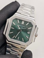 PPF Factory Patek Philippe Cubitus 5821/1A-001 45mm Full Steel Green Dial - Image 3